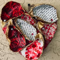 Heart Shaped Shell Decor SOLD! Special Order Available