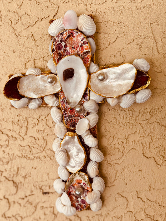 Auburn and Gold Cross