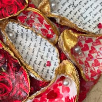 Heart Shaped Shell Decor