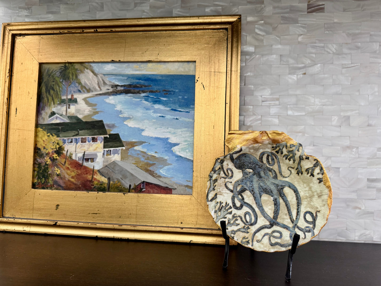 Large Octopus Oyster Shells