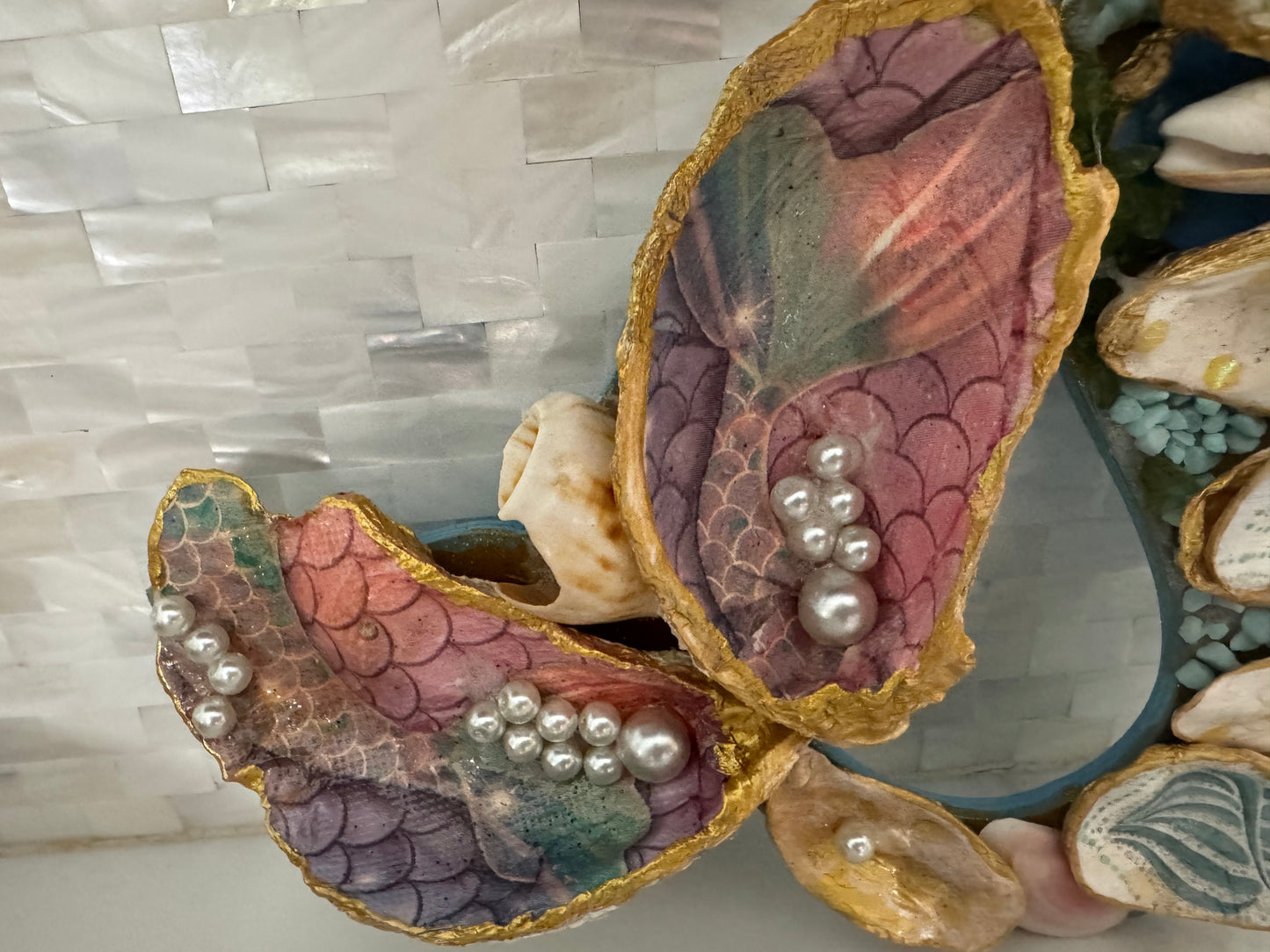 Mermaid Multi Media Shell Decor SOLD!