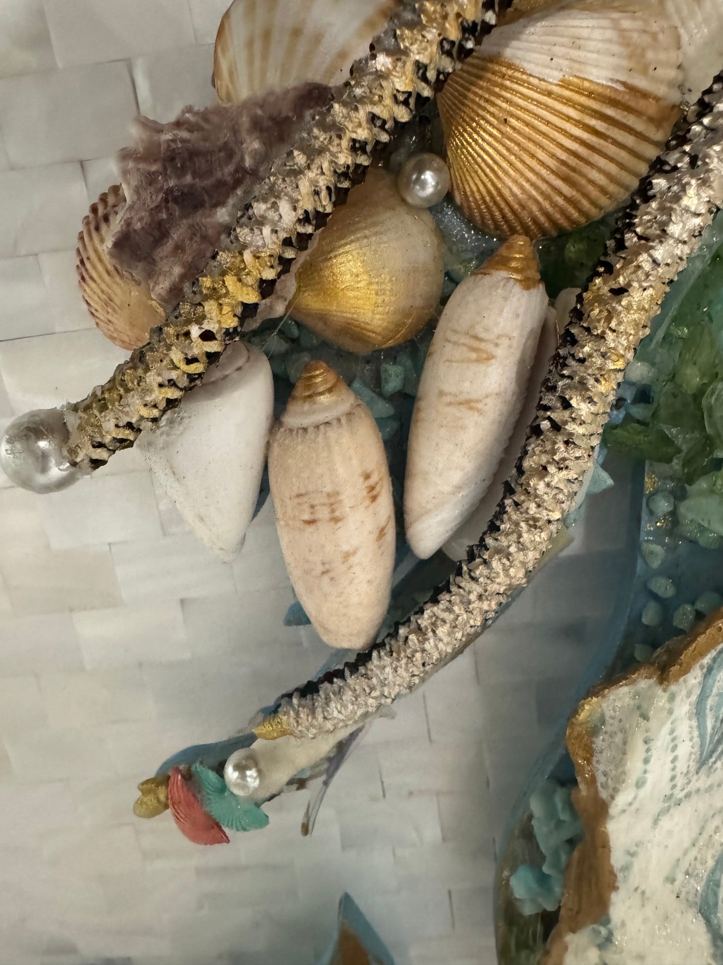 Mermaid Multi Media Shell Decor SOLD!