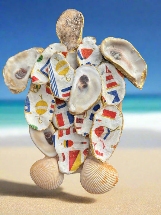Nautical Flag Oyster Turtle