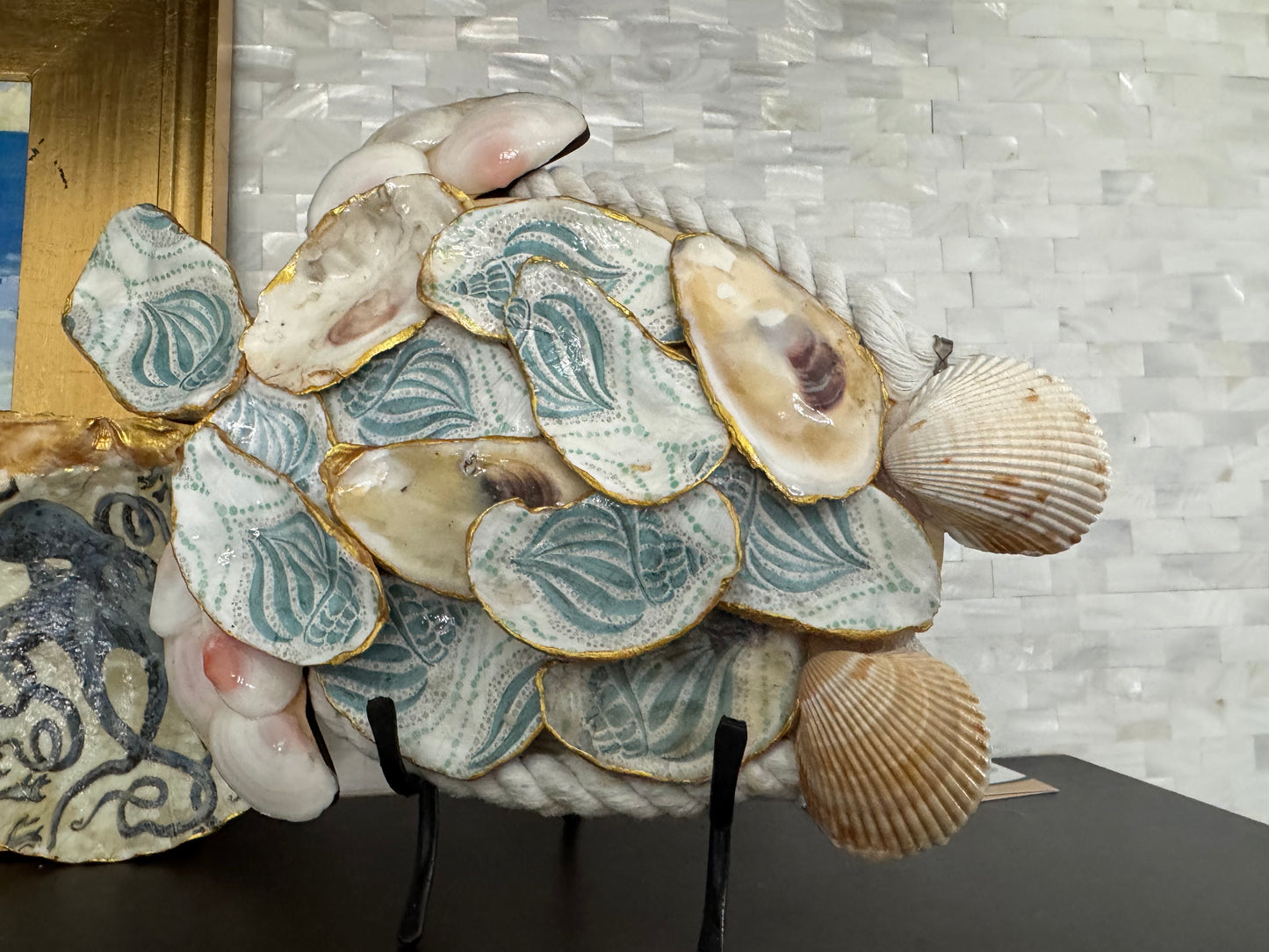 SOLD! Special Order available. Nautical Turtle from Panacea, Florida