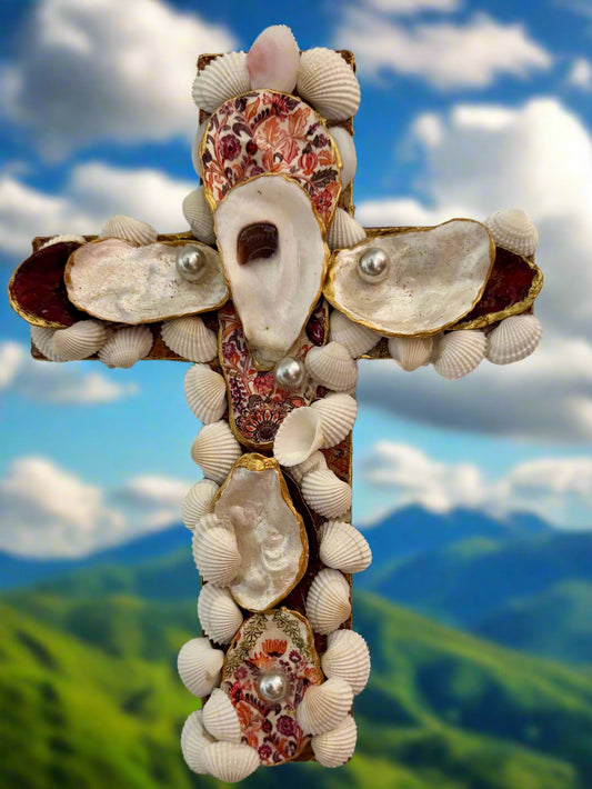 Auburn and Gold Cross