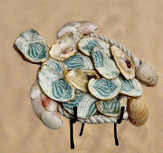 SOLD! Special Order available. Nautical Turtle from Panacea, Florida