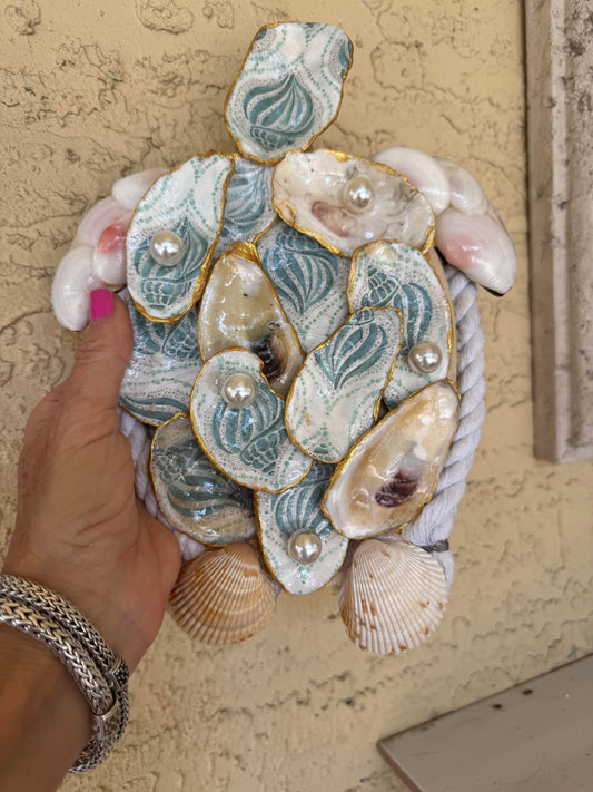 Turtle in Pearls SOLD!