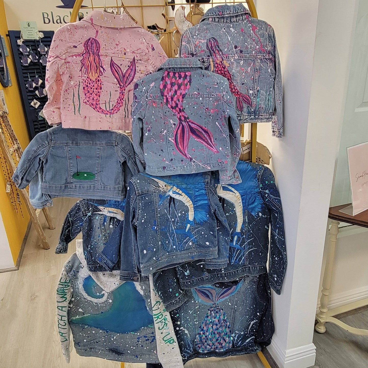 Kim's Artistic Kreations Painted Jackets JAM