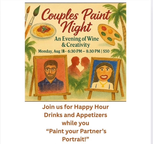 Couples Paint Night Date NIght SOCIAL WORKSHOP